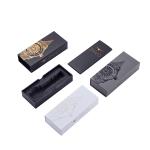 OEM Watch Cardboard Box Sliding Drawer Gift Boxes With Gold Foil Stamping Logo