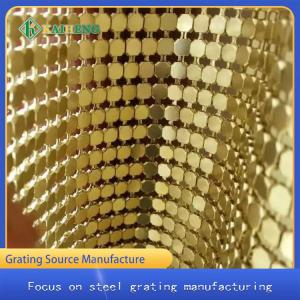 Wholesale Gold Silver Decorative Wire Mesh Metal Aluminum Chain Curtain from china suppliers