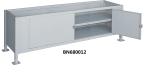 Padlock Hasp Cabinet Work Benches , Laboratory Work Benches 28 -34 Inch Height