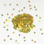 Other Holiday Supplies Spring Glitter Clover Shaped Earrings Polyester Silk