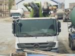 Zoomlion Industrial Concrete Mixer Pump Truck High Efficiency With Spare Parts