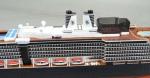 MS Zuiderdam Cruise Ship Models Ivory White Color For Outdoor Exhibition