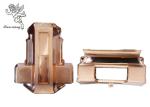 American Style Funeral Coffin Accessories , Customized Copper Casket Hardware