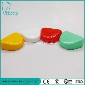 Wholesale 77.6x66x27mm Colorful Compact Dental Denture Box from china suppliers