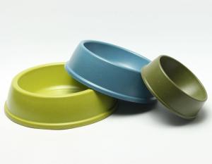 Wholesale ECO Friendly Bamboo Pet Bowl / Biodegradable Pet Food And Water Bowls from china suppliers