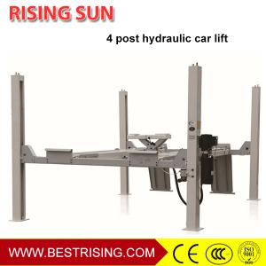 Wholesale Car wheel alignment used four post CE Certification hydraulic lifts for workshop from china suppliers