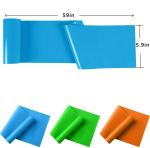 0.15mm 1.0mm Latex Elastic Yoga Pilates Band For Yoga Fitness