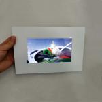 Solar Powered Acrylic Digital Photo Frame 7inch HD display Eco-Friendly Auto