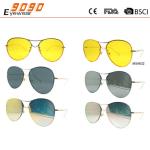 New sale style fashion metal sunglasses ,UV 400 Protection Lens