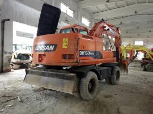 Wholesale 2012 Year Used DOOSAN Wheel Excavator DH150W-7 Engine Power 71kw from china suppliers
