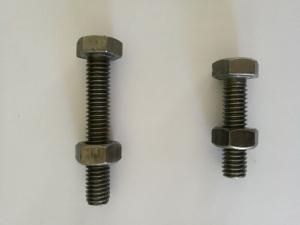 Wholesale Mild Steel Hex Bolt And Nuts BSW Natural Finish Stud Nut Bolt from china suppliers
