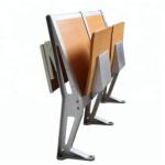 Folded Desk Steel School Furniture Waterproof Adjustable Leg Pad Easy To