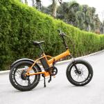 20 Inch Electric Fat Chopper Beach Cruiser Bicycle Bike Aluminum Alloy Frame