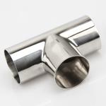 Stainless Steel 304/316L Polishing Surface Sanitary Welding Equal Tee for Beer