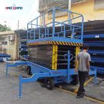 Industrial Mobile Platform Lift 0.3T Portable Electric Scissor Lift