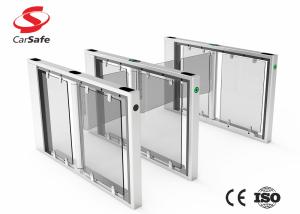 Wholesale High Strength Flap Barrier Gate Entrance Durable Tempered Glass Swing Door from china suppliers