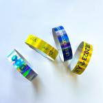 Disposable Neon Laser Rainbow Glitter Party Wristbands Custom for Event Concert
