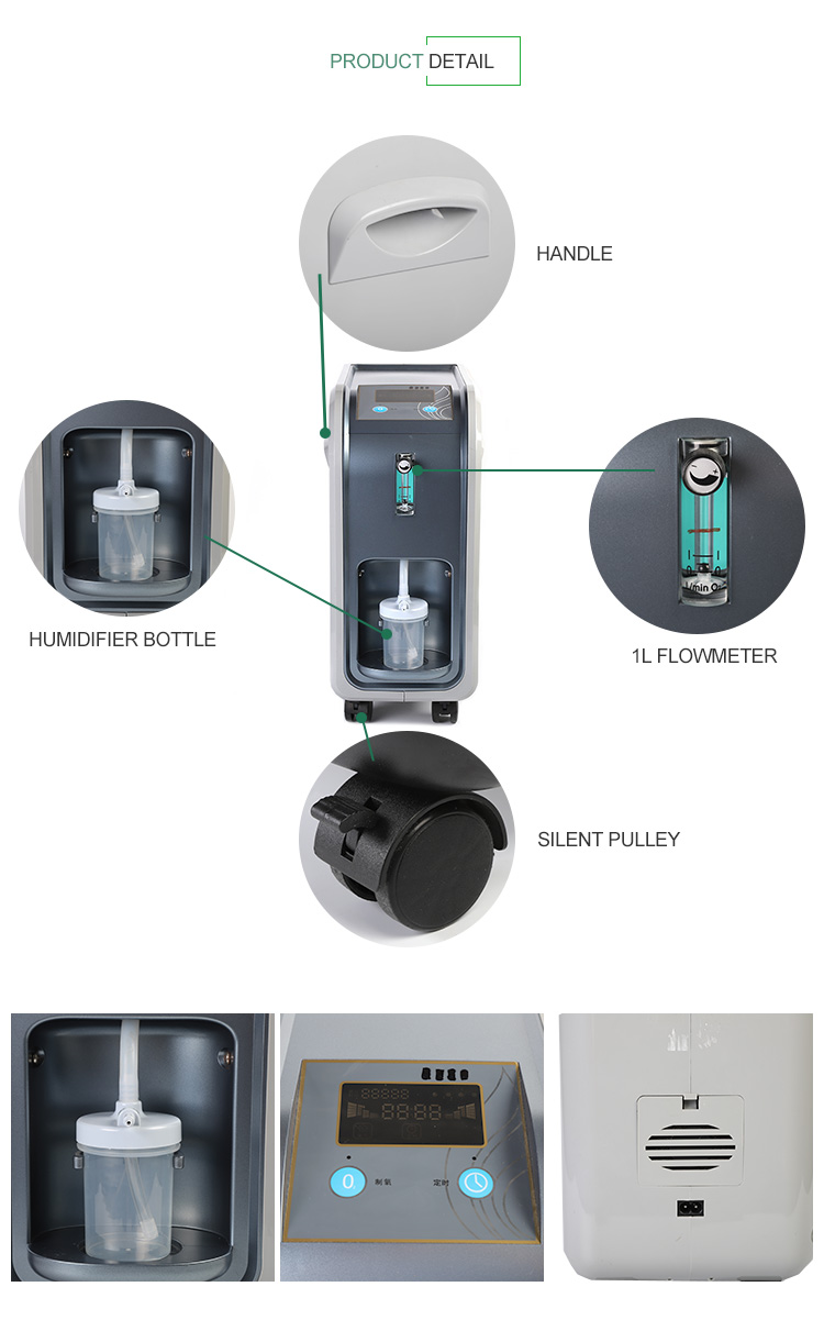 8kg Portable Oxygen Concentrator For Home Use Samples Available