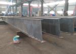 Roof Metal Support Beam , Castellated Building Steel Beams In H Shape