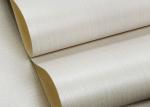 Waterproof Vinyl Grey Color Modern Removable Wallpaper for Administration