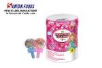 Lovely princess Lollipop shape jelly bean candy for little girl