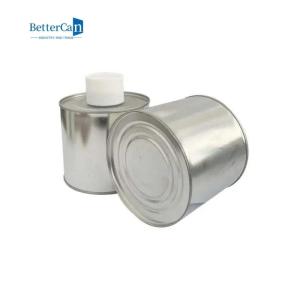Wholesale Airtight Seal Industrial Paint Tins 100G Metal Tin Can With Plastic Lid from china suppliers