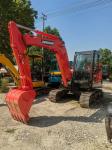 Used Doosan DX60 Excavators Heavy 6 Tons Bucket 0.21 M³ Machine Hydraulic Low