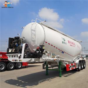 Wholesale 3 Axles 50 Tons Bulk Cement Carrier Tanker Semi Truck Trailer from china suppliers