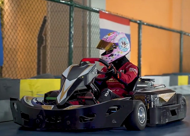 600w K1 Indoor Go Karts 3H Charging For Entertainment Park