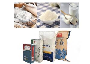 Wholesale 25kg Kraft Paper Bag 20kg 25kg Customized Kraft Paper Flour Packing Bag from china suppliers