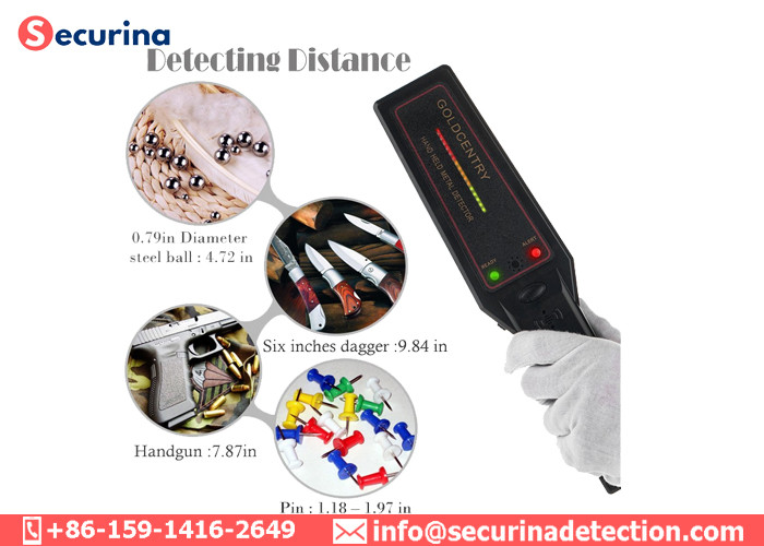 High Sensitivity Hand Held Metal Detector Security Wand Scanner Multi - Functional
