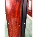 Tempered Glass Awning Wooden Windows Top Hung And Fixed Design