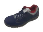 Calfskin Leather Rubber Sole Safety Shoes , Comfortable Steel Toe Shoes Topline
