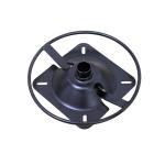 Black 1.45kg Steel Lift And Rotate Bar Chair Accessories With Modern Style
