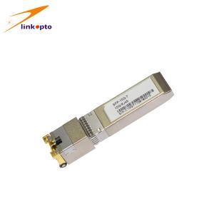Wholesale Pluggable 10G Copper RJ45 SFP Module 30M Compatible With Alcatel Equipment from china suppliers