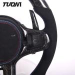 LED Forged Carbon Fiber Bmw G20 G30 X3 X5 Steering Wheel Alcantara Auto Parts