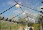 Out side Grassland Clear Top Luxury Wedding Tents High Pressed Aluminum String