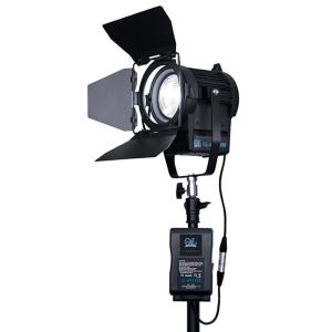 Wholesale Outdoor Video Lighting 50W LED Fresnel Daylight CRI&gt;96 with Sony V-Mount Battery Plate from china suppliers
