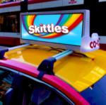 P2.5 P3 P4 P5 Outdoor Car Taxi Top Led Display Screen 3840HZ Refresh