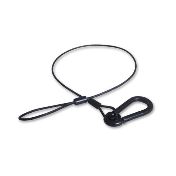 High Carbon Steel Black Lighting Safety Cable 1/8" DIN 7x7