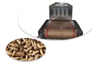 Wholesale Agricultural Black Soldier Fly Larvae Microwave Drying Machine from china suppliers