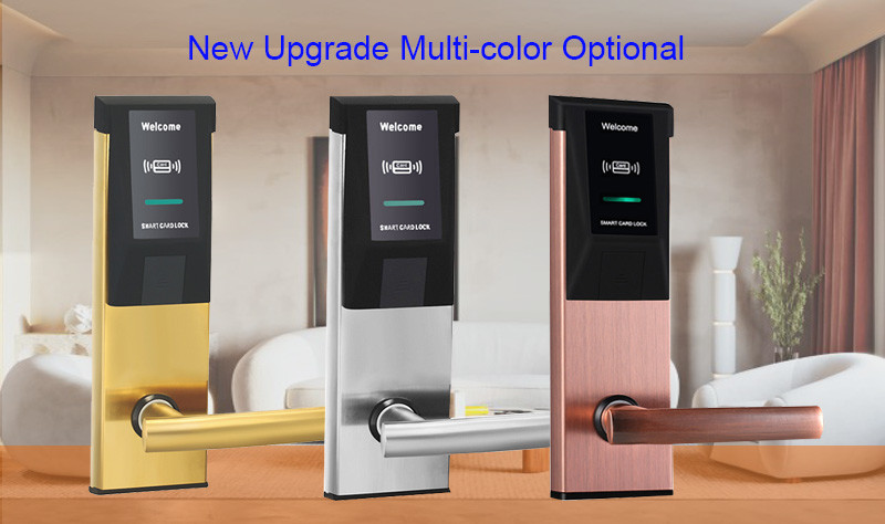 ODM/OEM Manufacturer Hotel Smart Door Locks Card System RFID Hotel Door Lock