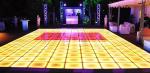 RGB LED Stain Tile for Event Wedding Bar Night Club 50*50*7cm Dancing Mat Stage