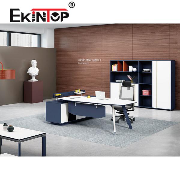 Luxury Modern Contemporary Executive Office Desk Multifunctional For Officeworks