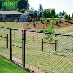 30m Length PVC Coated Chain Link Garden Fence With Round Post