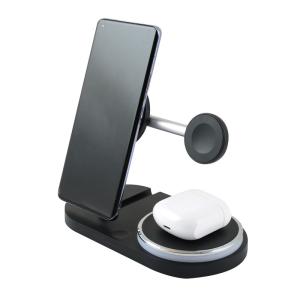 Wholesale Type C Connect Folding 3 In 1 Wireless Charger For Phone Earphone Watch from china suppliers