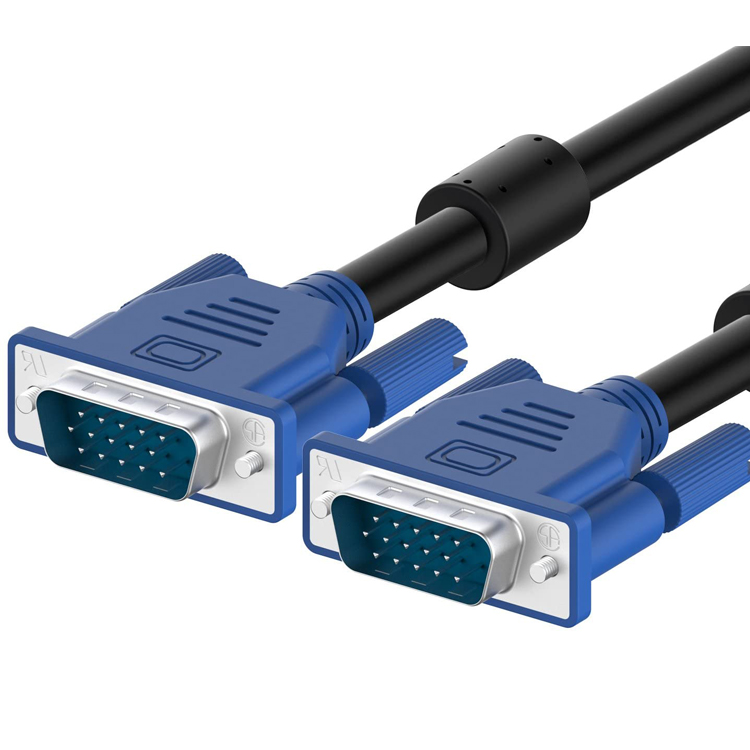 OEM 1.5m 1080P Male to Male Female HD DB 15 PIN VGA To VGA Monitor Cable for PC Computer