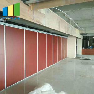 Wholesale Hotel Acoustic Temporary Sound Proof Partitions Sliding Folding System from china suppliers