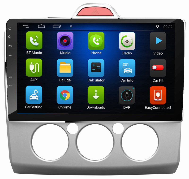 Ouchuangbo car radio 4 Core CPU for Ford Focus 2009-2013 with Bluetooth USB gps navgation SWC android 8.1 system
