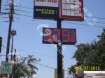 IP65 Outdoor LED Gas Board Signage Display for Gas Station Changing 5000cd/sqm